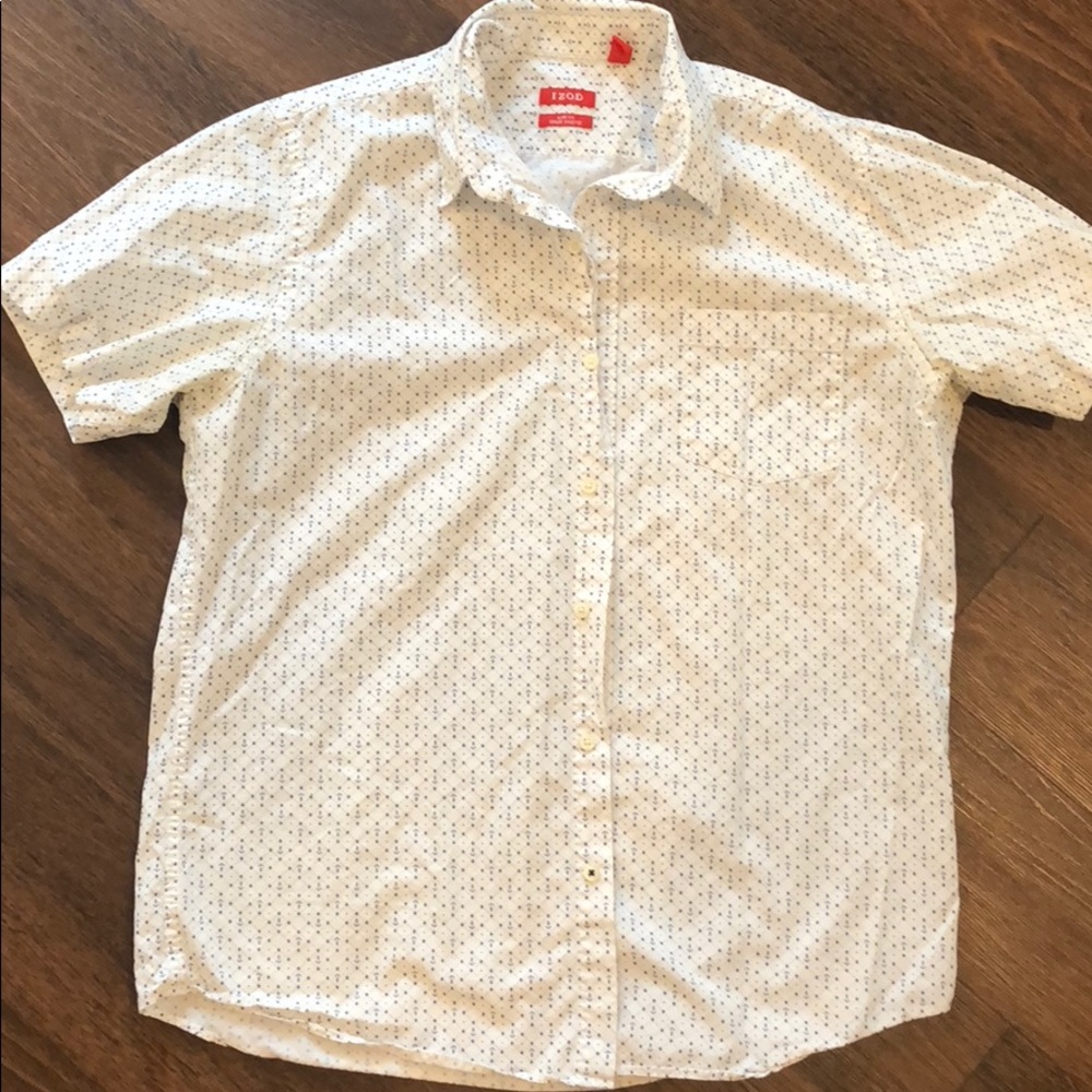 Men’s button down shirt Izod size L.